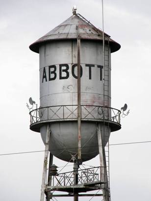 Abbott TX water tower