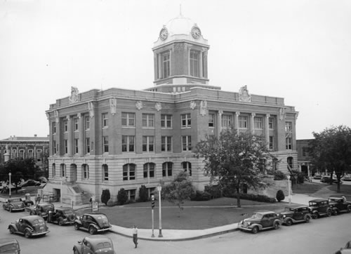 Cooke County Courthouse, Gainesville, Texas 1939 photo
