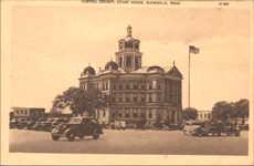 Coryell County Courthouse  in 1936