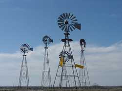 Montague, Texas - Windmills 