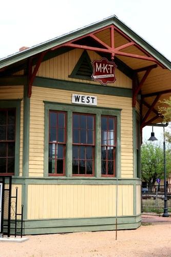 West, Texas - Missouri, Kansas and Texas Railroad Depot 