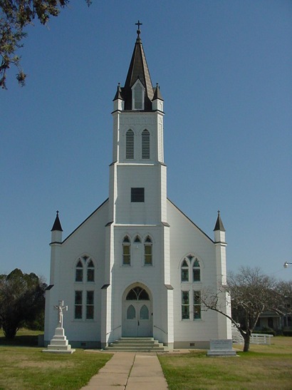 Ammansville painted church