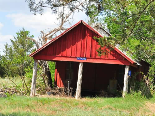 New Wehdem  Texas - Read shed