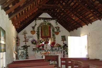 La Lomita Chapel altar, La Lomita Texas
