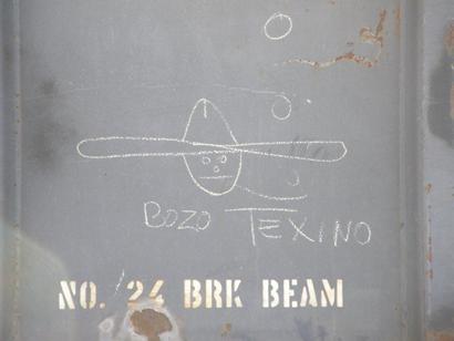 Texas - Bozo Texino railroad boxcar graffiti 