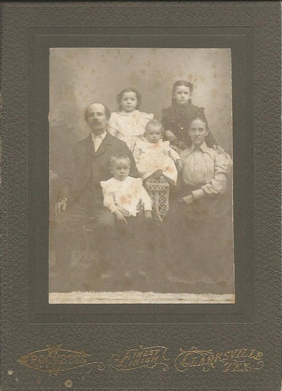 Lydia TX - Murphy Baker Family, 1894 or 1895 