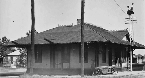 Waskom, TX 1939 depot