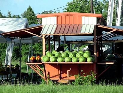 Willis Texas water melon  stand