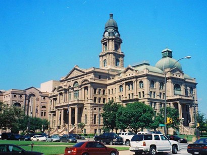 Fort Worth TX - 1895 Tarrant County Courthouse