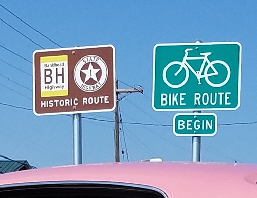 Abilene TX - Bankhead Highway Sign