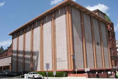 San Antonio TX - Bexar County courthouse 1972 Gondeck addition 