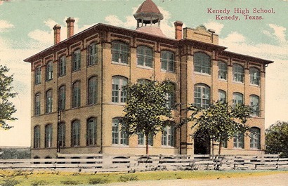 Kenedy TX - 1908 Kenedy High School