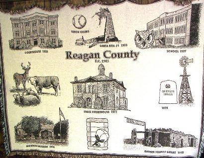 Big Lake TX Reagan County Sites Tapestry
