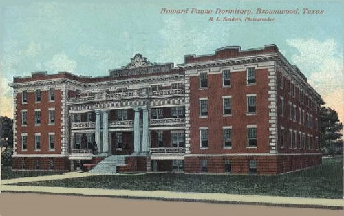 Brownwood, Texas - Howard-Payne College Dormitory
