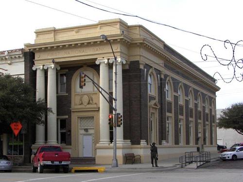 Corsicana Texas -  First National Bank Building 