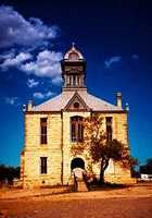 Former Irion County courthouse in Sherwood Texas