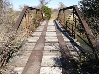 East Sweden Pony Truss Bridge Texas
