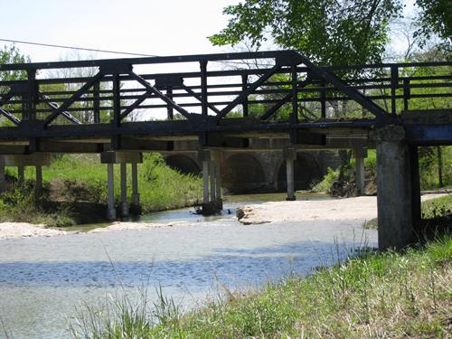 Lamar County, Roxton TX Cane Creek Bridge