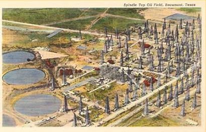 Spindle Top Oil Field, Beaumont, Texas