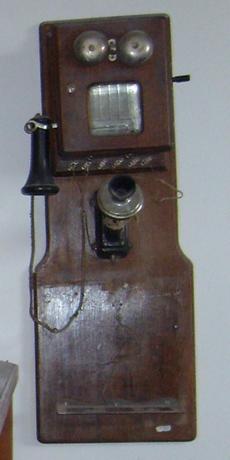 Castolon, Texas old wall phone