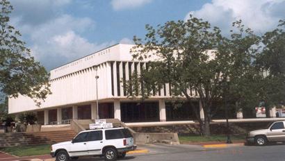 1965 Matagorda County courthouse, Bay City Texas