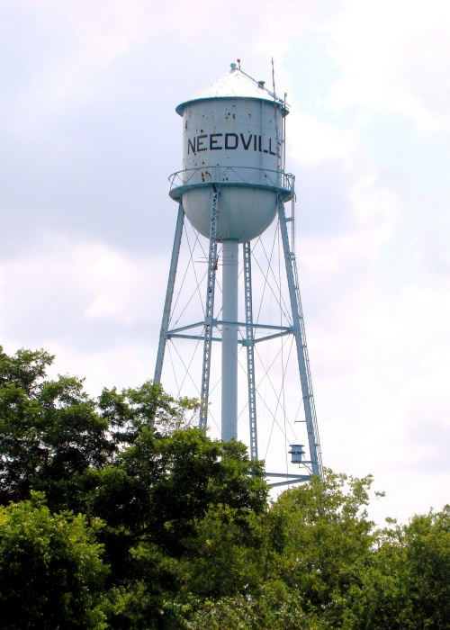 Needville Texas water tower