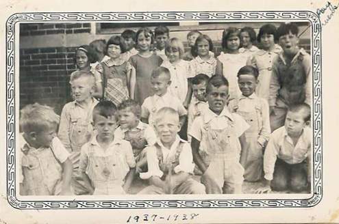 Class of 1937-1938, Jarrell School, Jarrell, Texas
