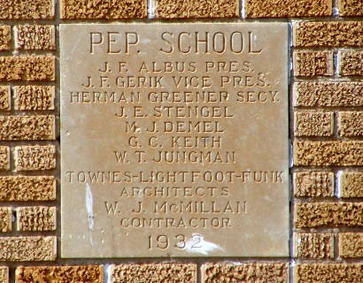 Pep Texas - Pep School cornerstone