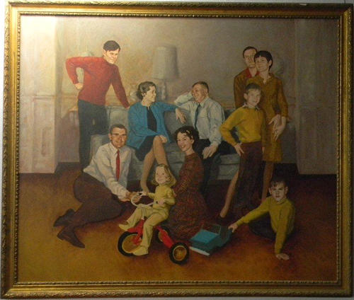 Tom Tierney family portrait