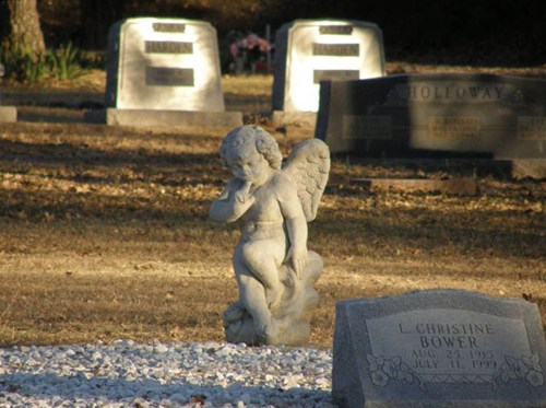 TX - Belle Plaine Cemetery Figurine 