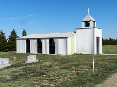 Idalou Texas - Cemetery Chapel