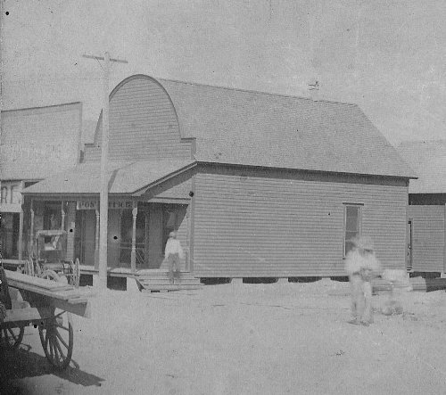 Rosebud Tx  post office, 1901 photo