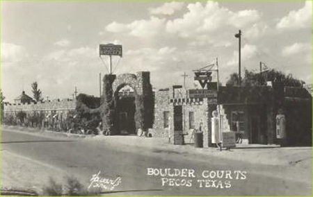 Pecos TX - Boulder Courts